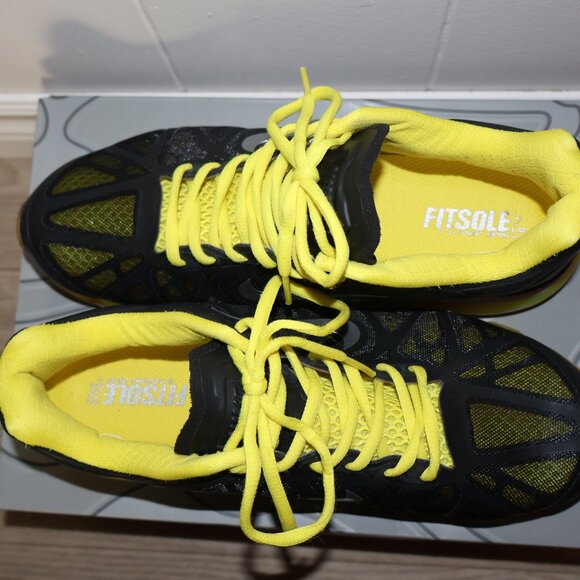 Nike Air Max Black Volt Running Sneakers – Men’s US 8.5 - Picture 6 of 8